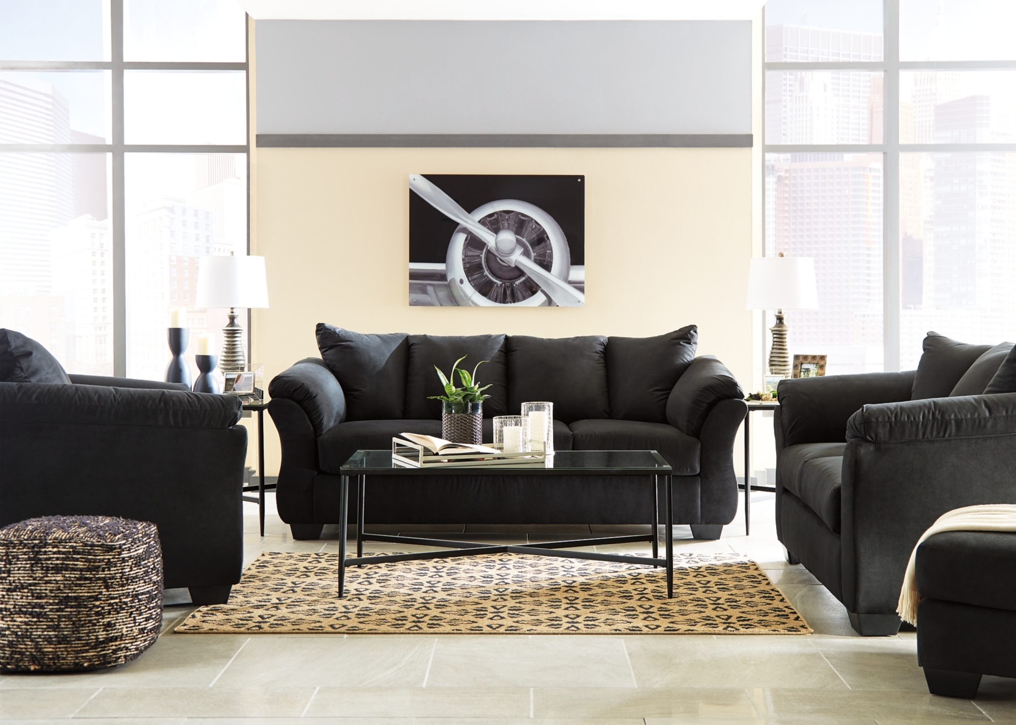 Signature Design by Ashley Darcy Living Room Set