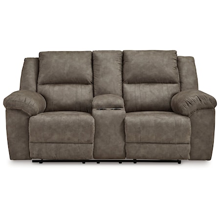 Reclining Loveseat With Console