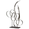 Uttermost Accessories - Statues and Figurines Admiration Silver Bird Sculpture