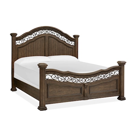 King Panel Bed