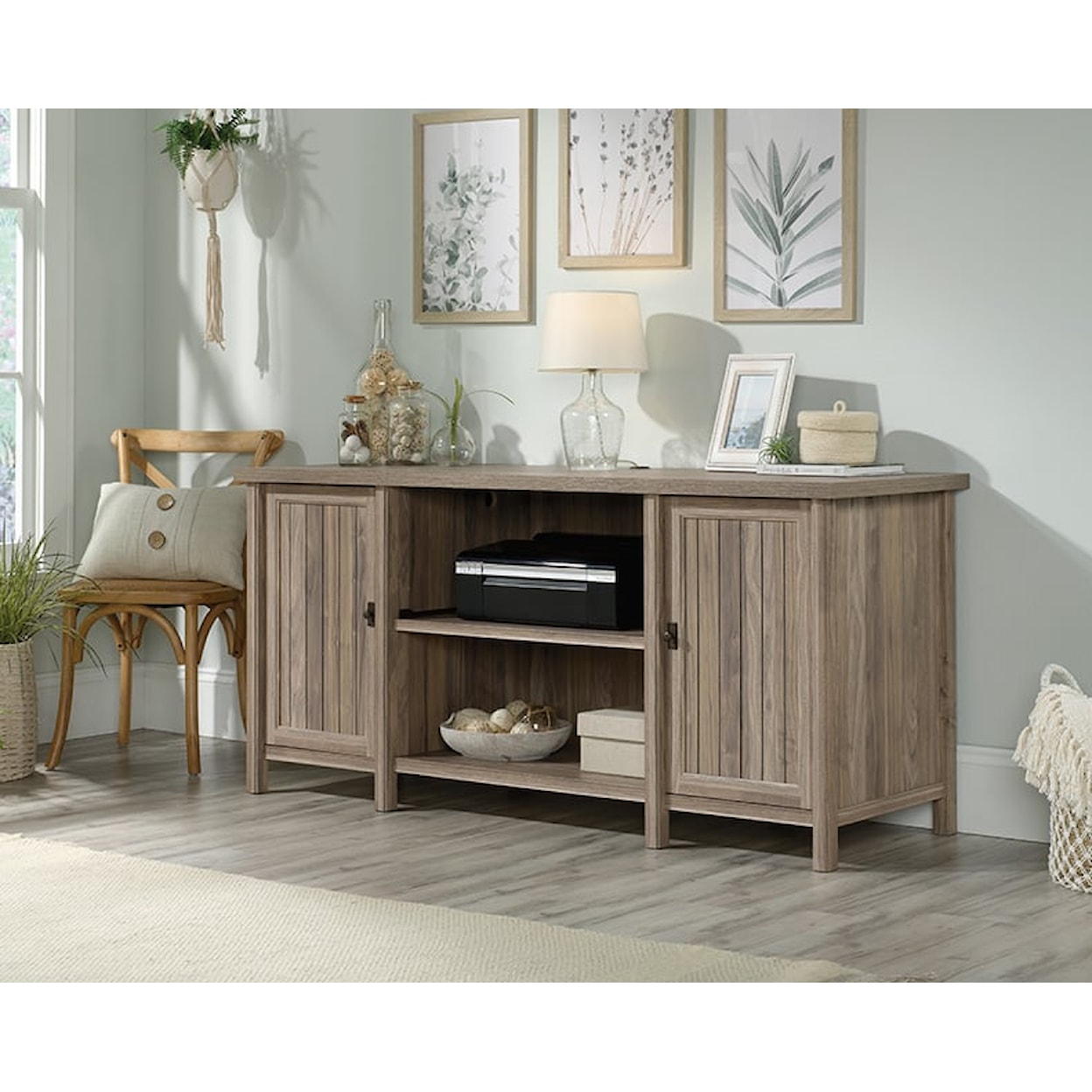 Sauder Costa 2-Door Home Office Credenza