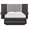 Magnussen Home Wentworth Village Bedroom Queen Wall Upholstered Bed