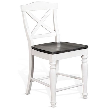 Crossback Barstool