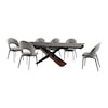 Armen Living Milena / Lucia Dining Set