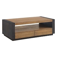 Contemporary Coffee Table with Drawers