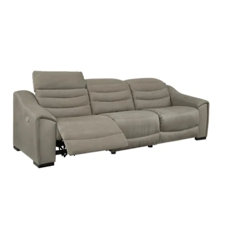 Contemporary 3-Piece Power Reclining Sectional Sofa