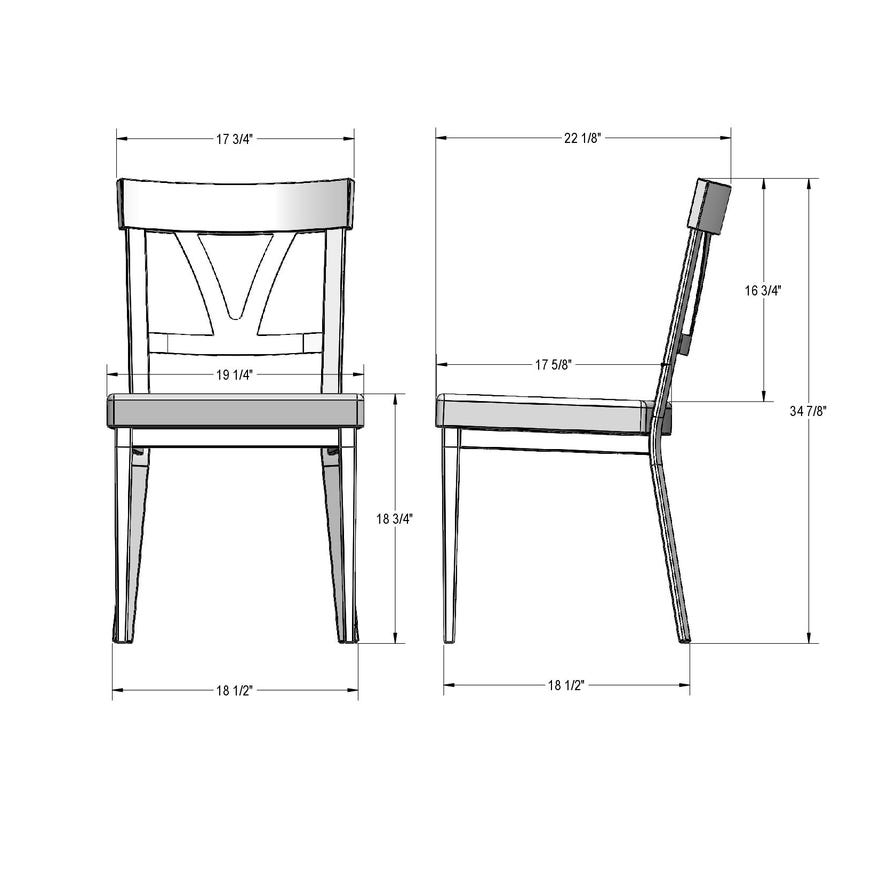 Upholstered Dining Side Chair