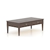 Canadel Accent Littoral Rectangular Coffee Table
