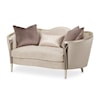 Michael Amini Villa Cherie Glam Loveseat