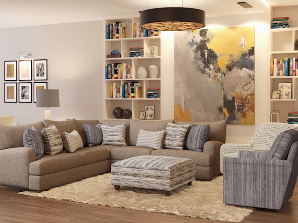 Stationary Living Room Groups