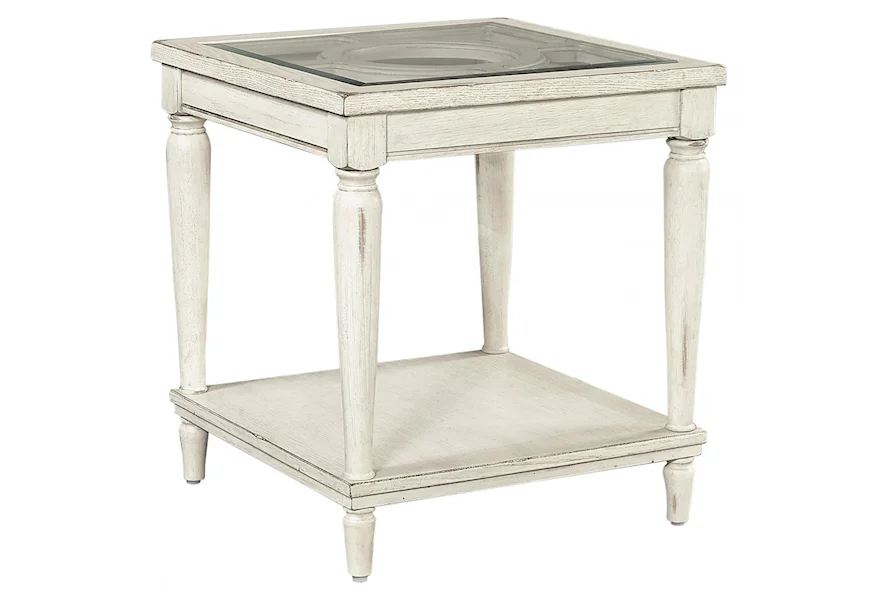Radius End table by Aspenhome at Conlin's Furniture