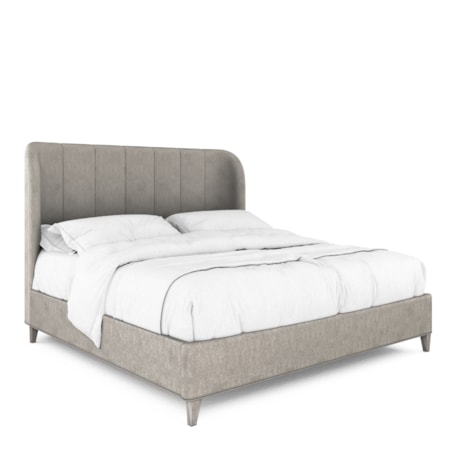 California King Upholstered Bed