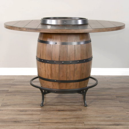 Round Pub Table
