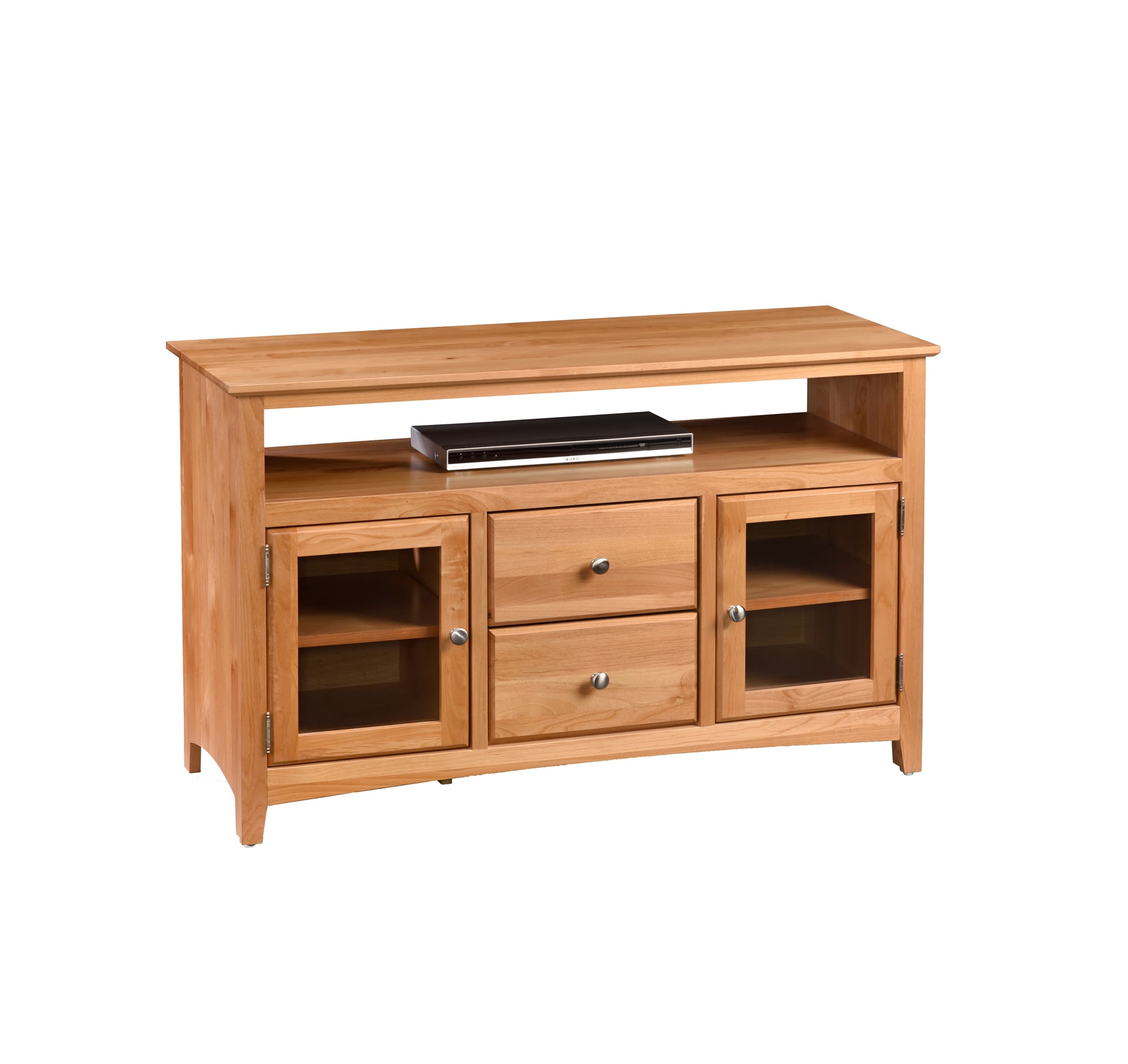 Amish oak store tv stand