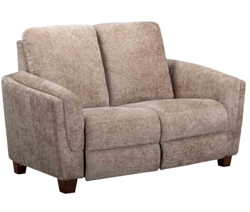 Contemporary Power Reclining Loveseat