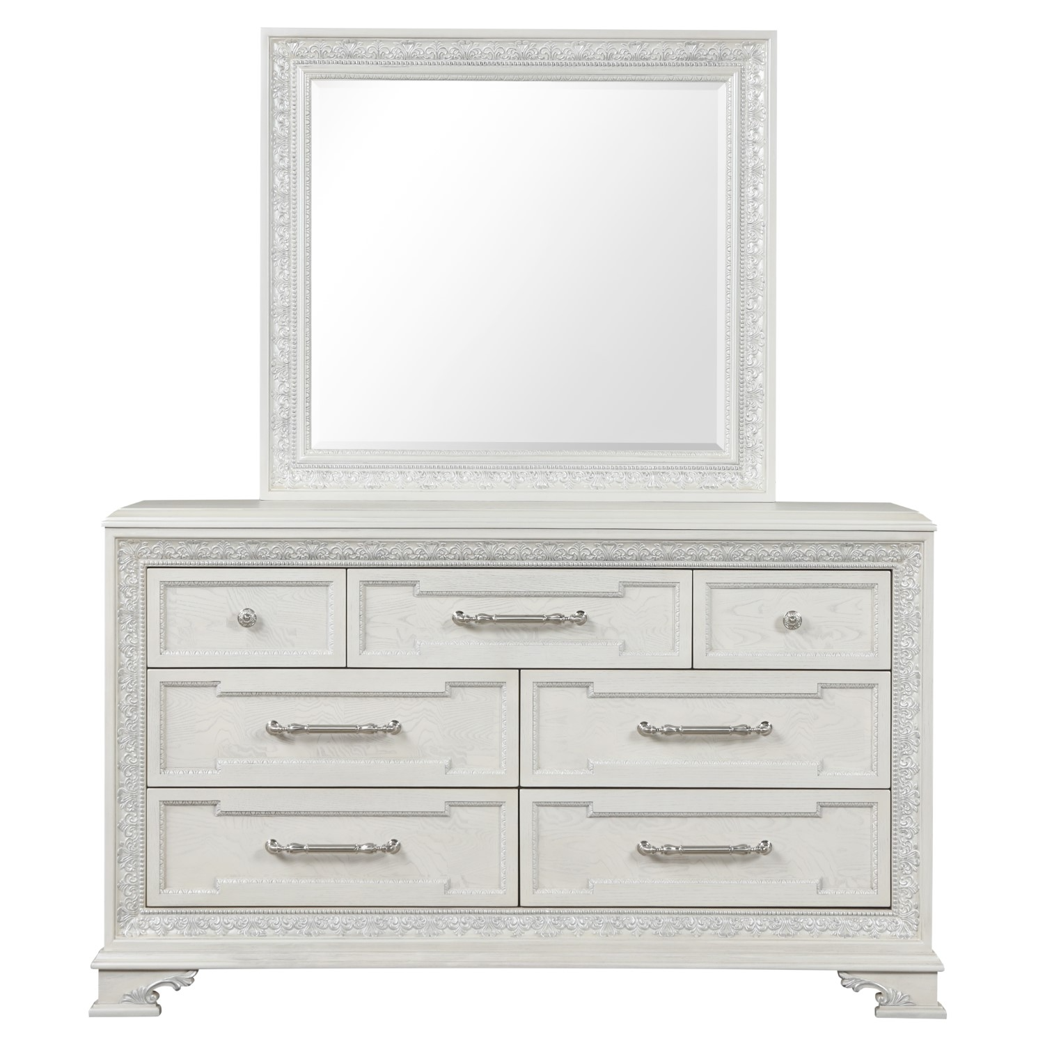 Traditional 7-Drawer Dresser