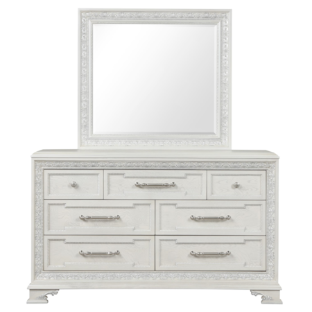 Traditional 7-Drawer Dresser