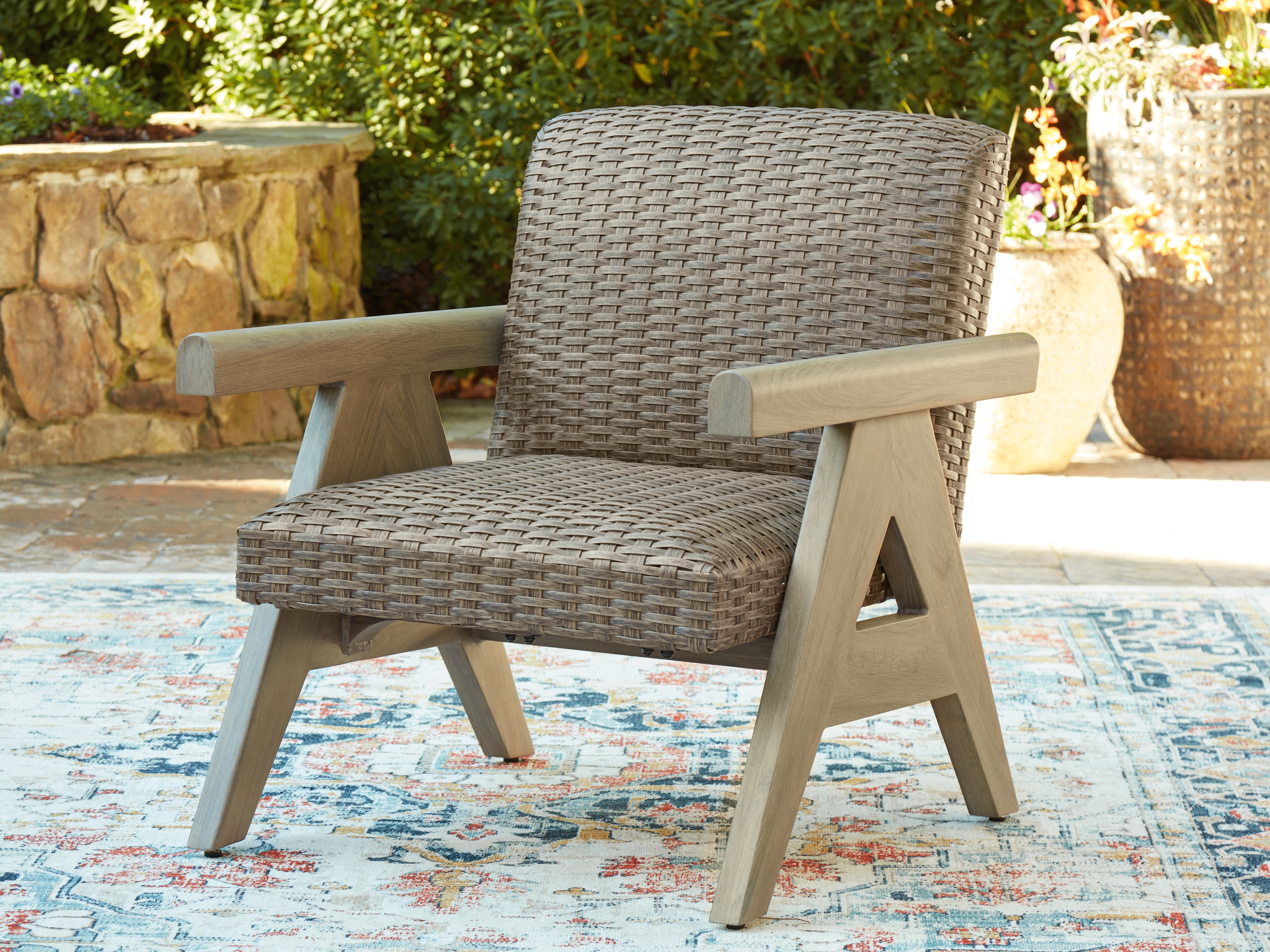 Signature Design by Ashley Cliff Trails Rocking Lounge Chair