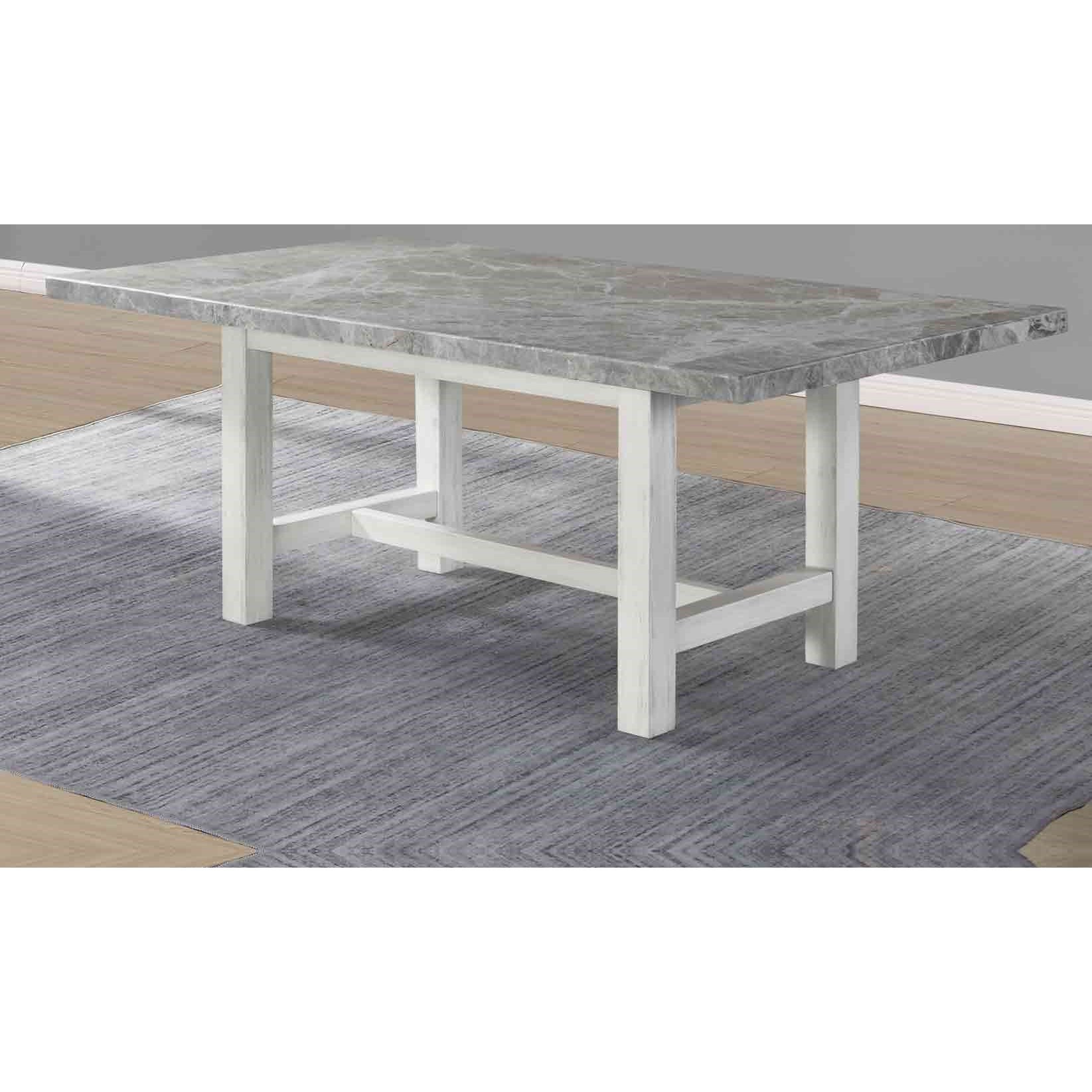 Steve Silver Canova Marble Top Dining Table