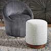 Uttermost Avila Avila Light Gray Ottoman