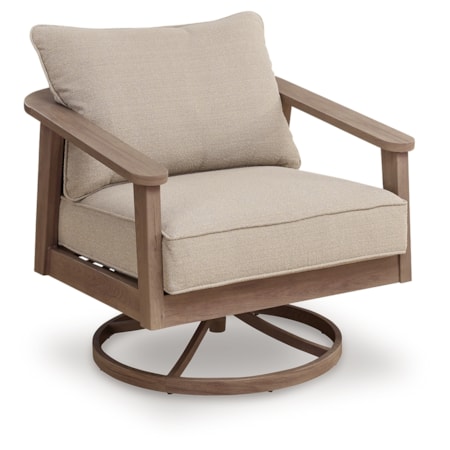 Swivel Lounge W/ Cushion