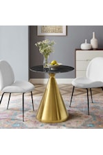 Modway Tupelo 28" Marble Dining Table