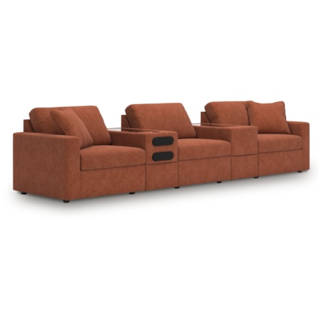 5-Piece Sectional With Audio System