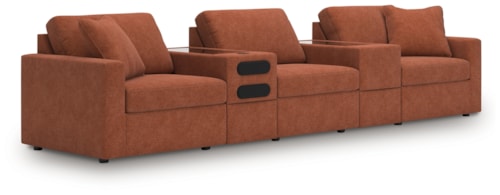 5-Piece Sectional With Audio System
