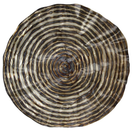 40" Round Metal Wall Art