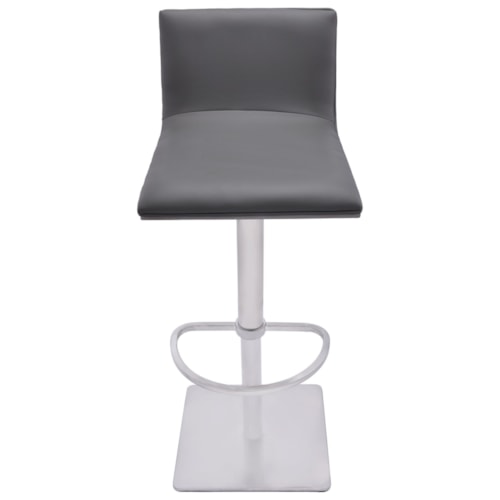 Contemporary Adjustable Swivel Barstool