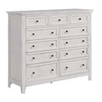 Transitional Chest of Drawers with 11 Drawers