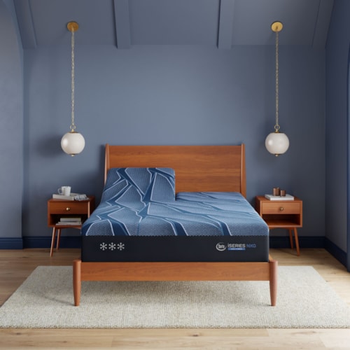 iSeries NXG 3500 13.5" Memory Foam Medium Mattress -Queen Split Head