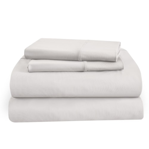 Queen Tempur-Pedic Properformance Sheet Set- White Linens