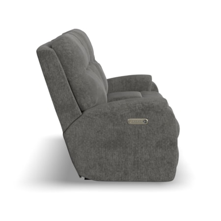 Power Reclining Console Loveseat