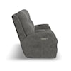 Flexsteel Penn Power Reclining Console Loveseat