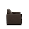 Liberty Furniture Weston Leather Swivel Accent Chair - Timber