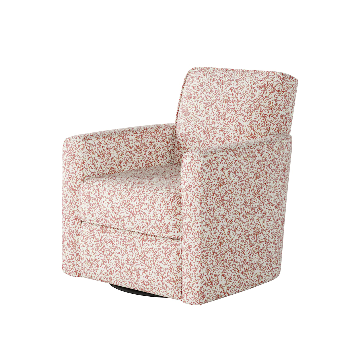 Fusion Furniture 59 INVITATION LINEN Swivel Glider Chair