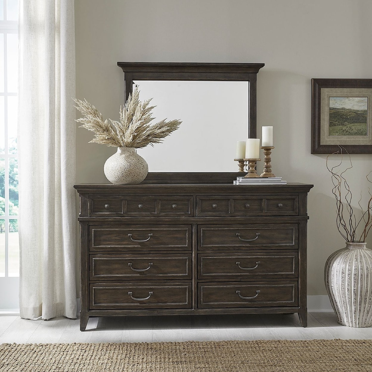 Liberty Furniture Paradise Valley 8-Drawer Dresser