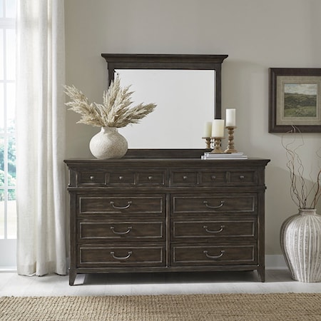 Landscape Dresser Mirror