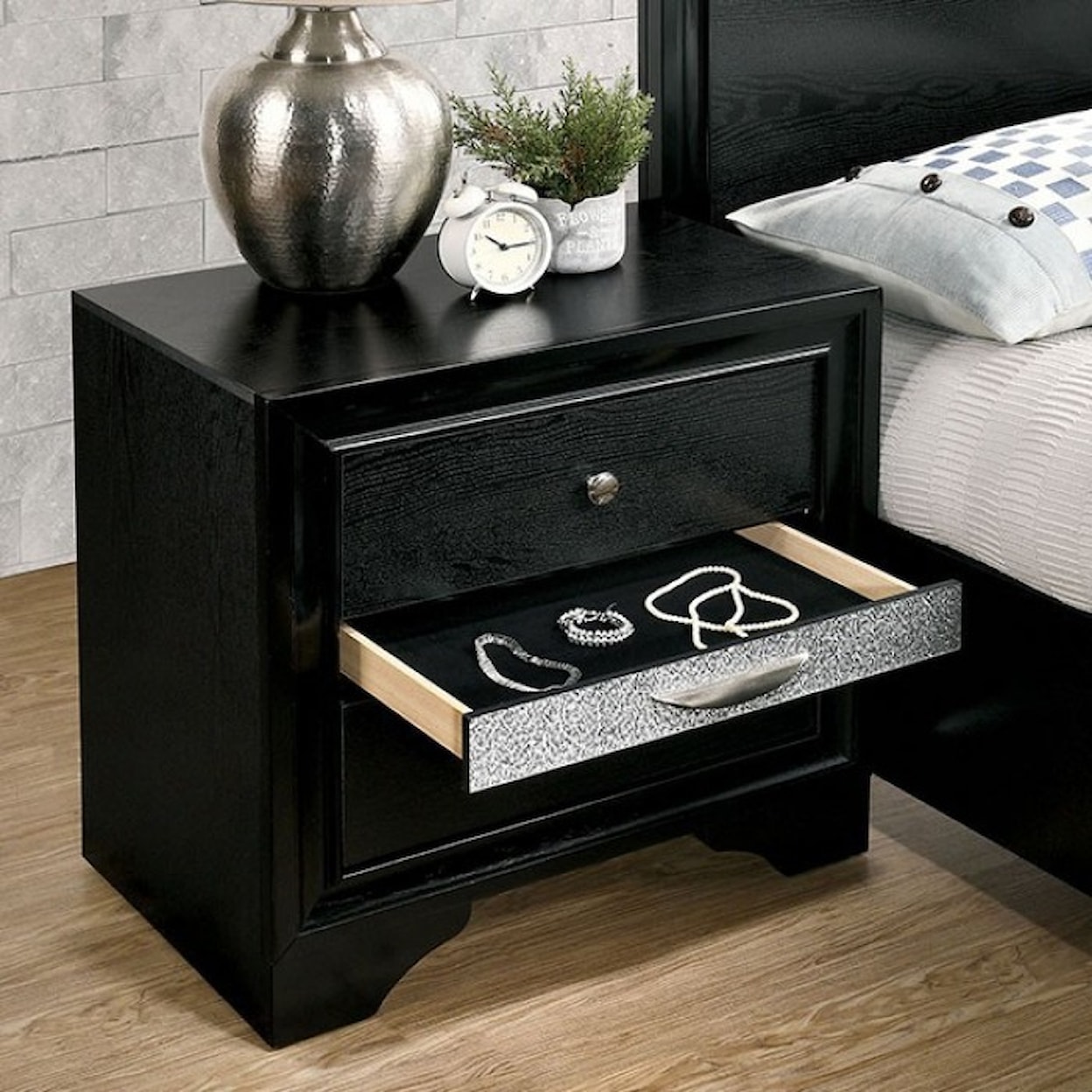 Furniture of America Chrissy Nightstand