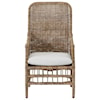 Universal Modern Farmhouse Woven Arm Chair