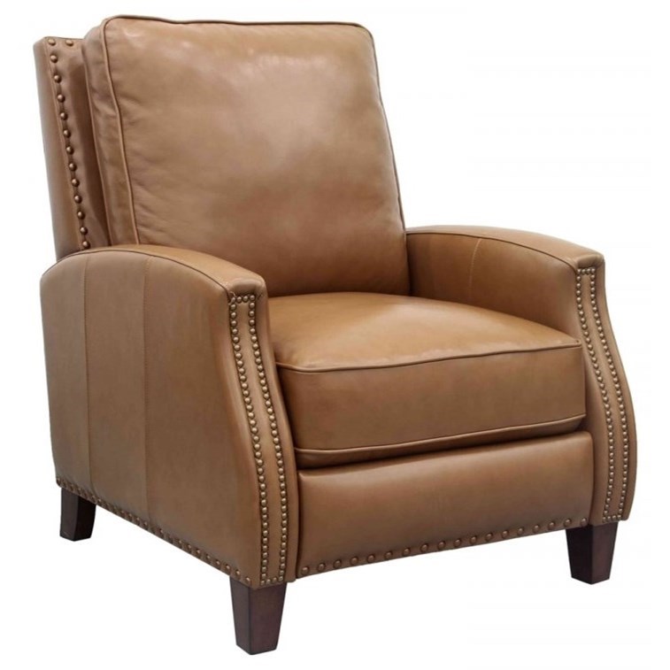 Garrett leather pushback discount recliner