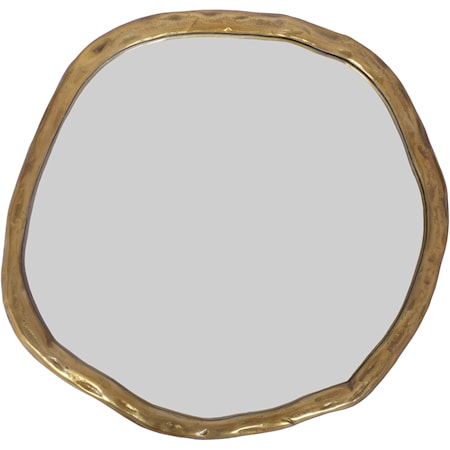 Foundry Mirror Small Gold