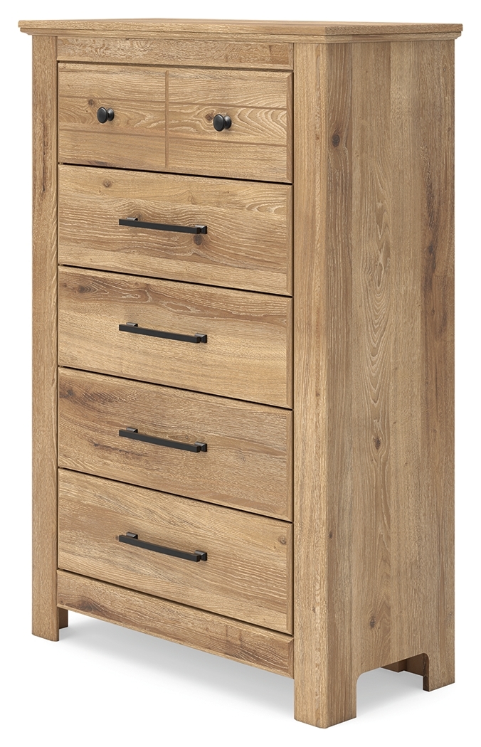 Signature Design by Ashley Makidern Five Drawer Chest