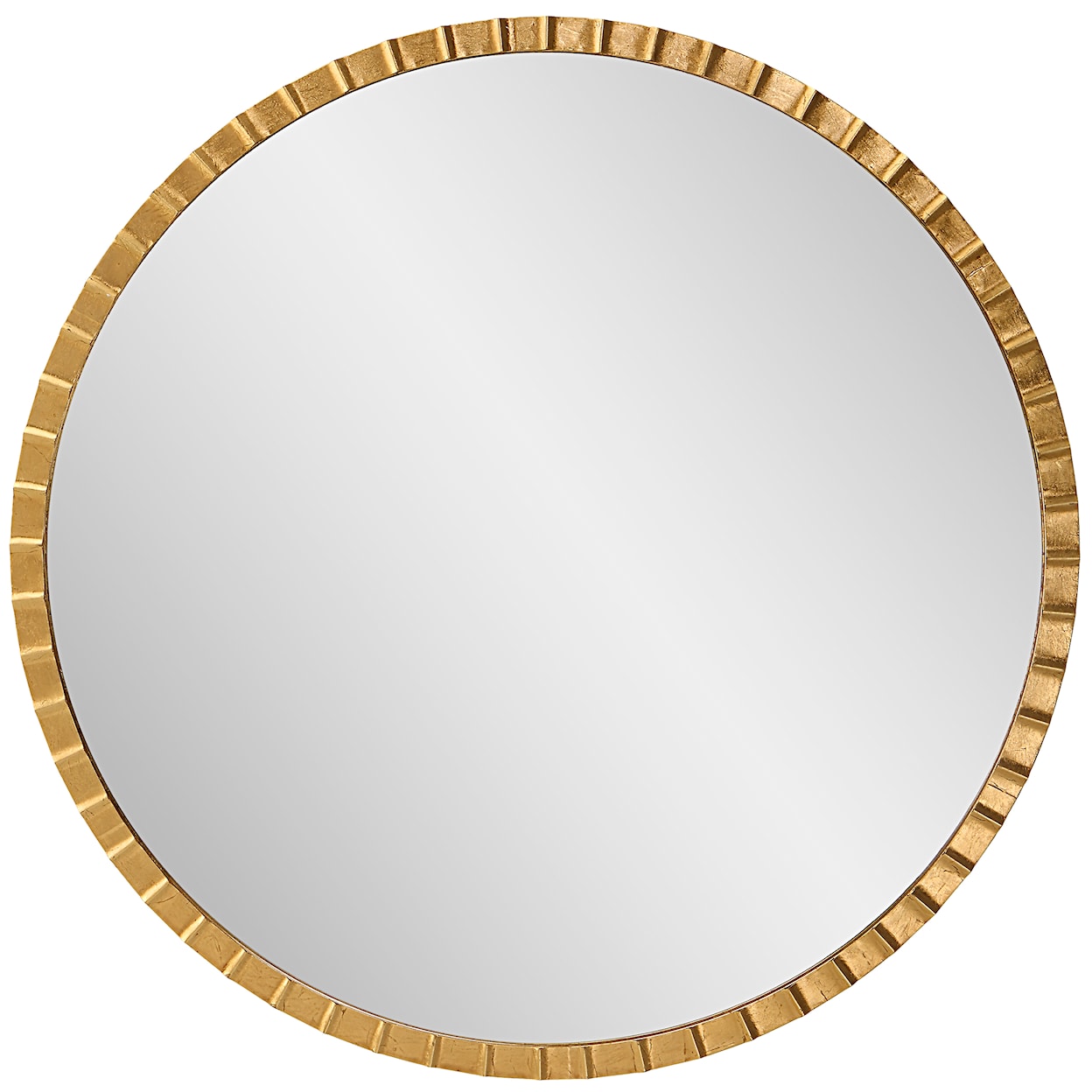 Uttermost Dandridge Dandridge Gold Round Mirror