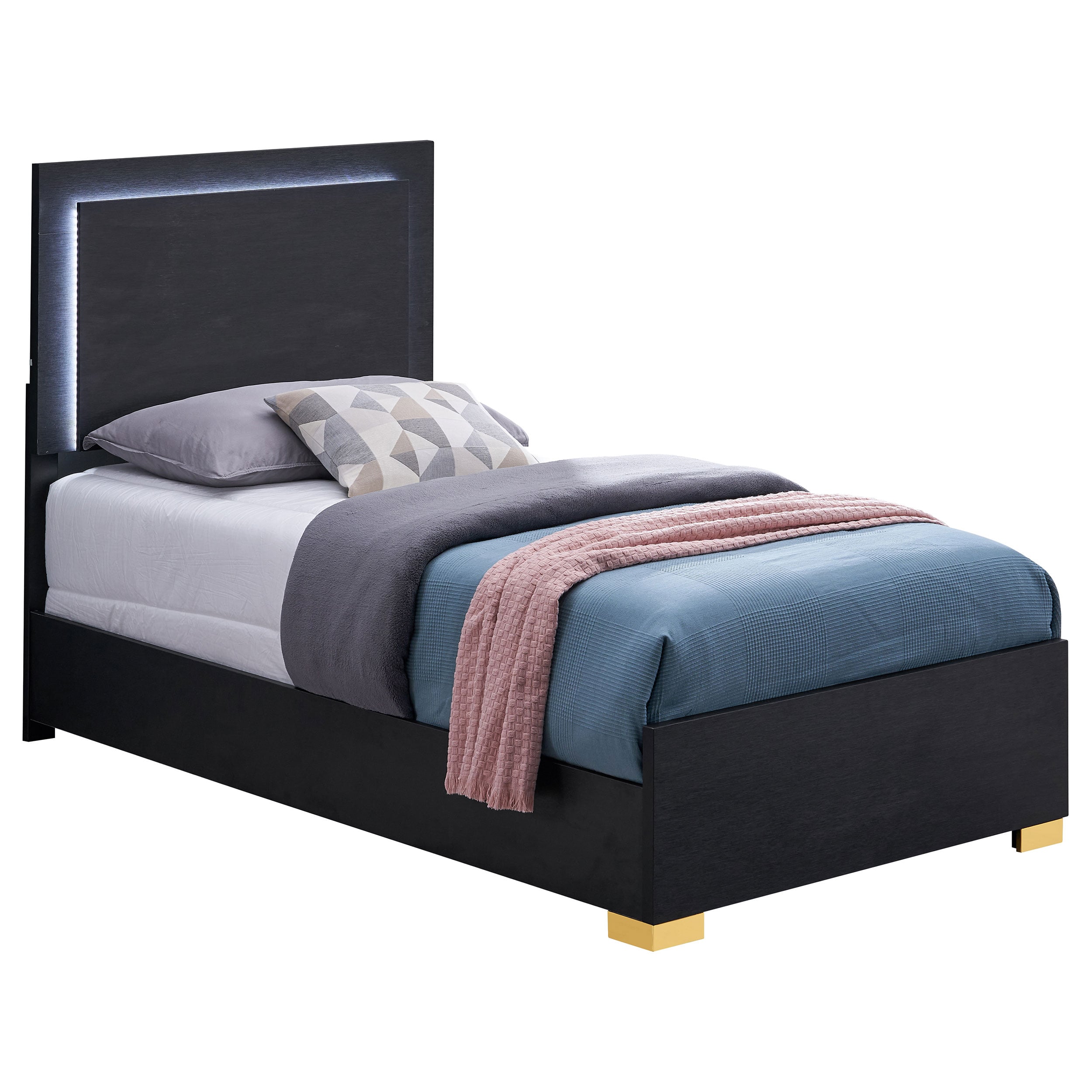 Marceline LED Panel Bed