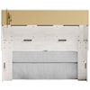 Ashley Signature Design Altyra Queen Upholstered Panel Bookcase Headboard