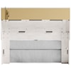 Signature Design by Ashley Altyra Queen Upholstered Panel Bookcase Headboard