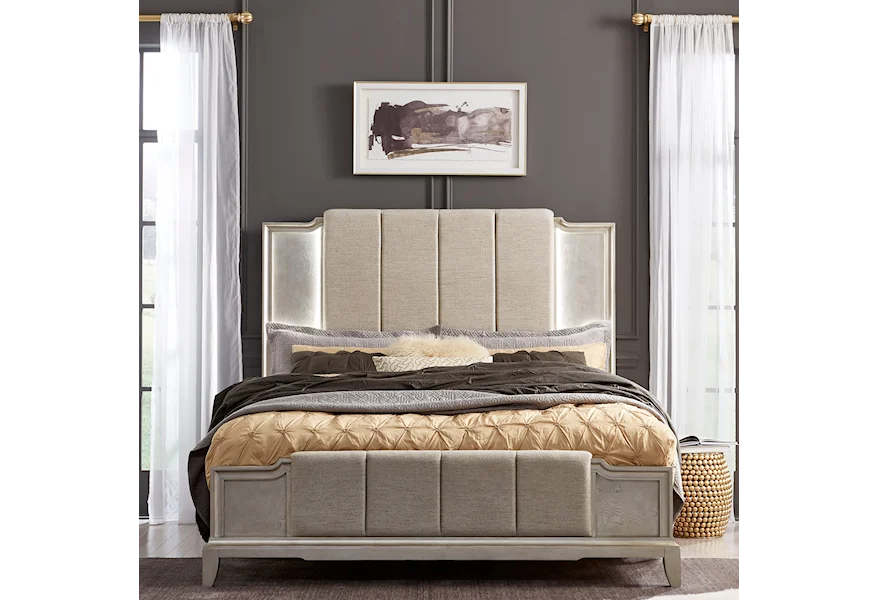 Montage King Upholstered Bed by Liberty Furniture at SuperStore
