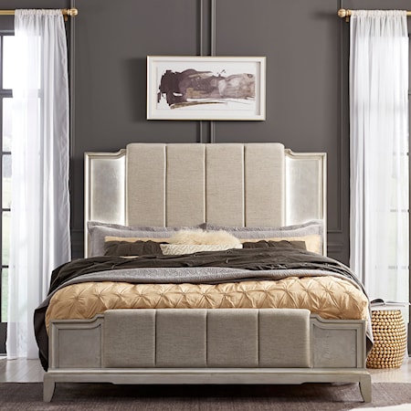 King Upholstered Bed